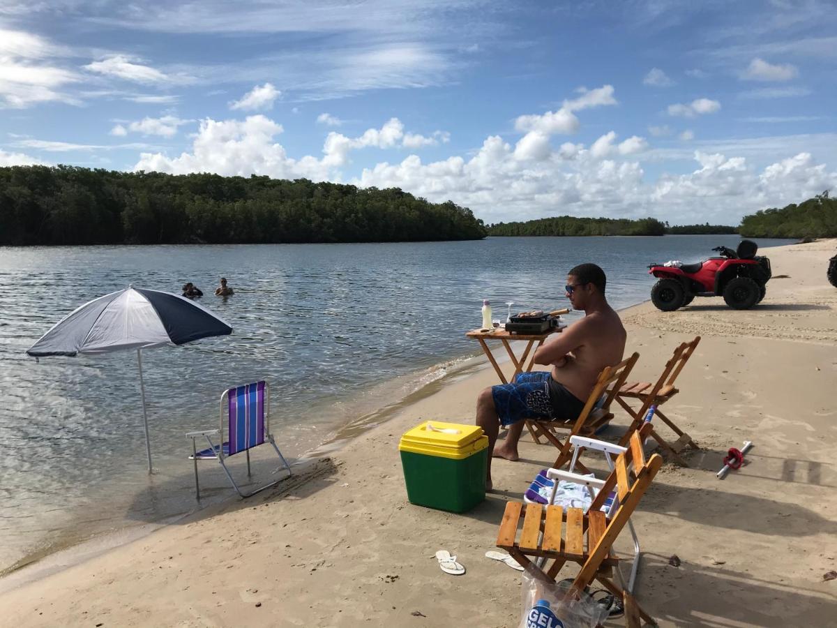 Villa Das Aguas -Praia Do Saco -Proximo As Lagoas Dos Tambaquis E Mangue Seco -Terreo Estância Kültér fotó