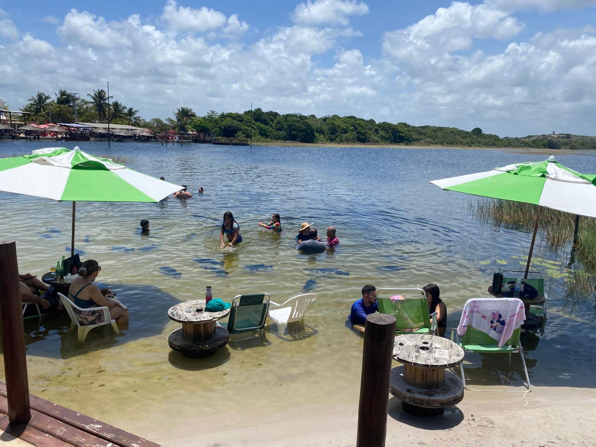 Villa Das Aguas -Praia Do Saco -Proximo As Lagoas Dos Tambaquis E Mangue Seco -Terreo Estância Kültér fotó